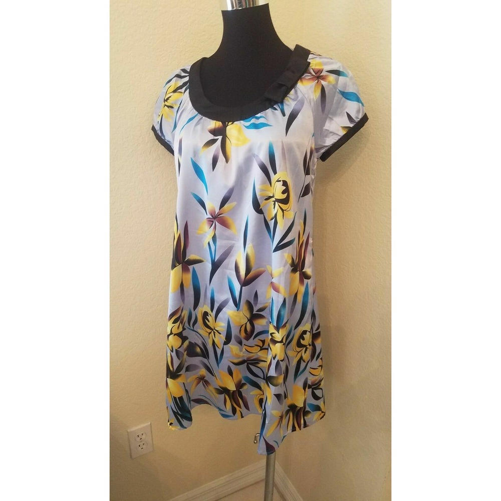 VERTIGO PARIS Ladies Printed Satin Kimono Dress Size XS (NWT) $240